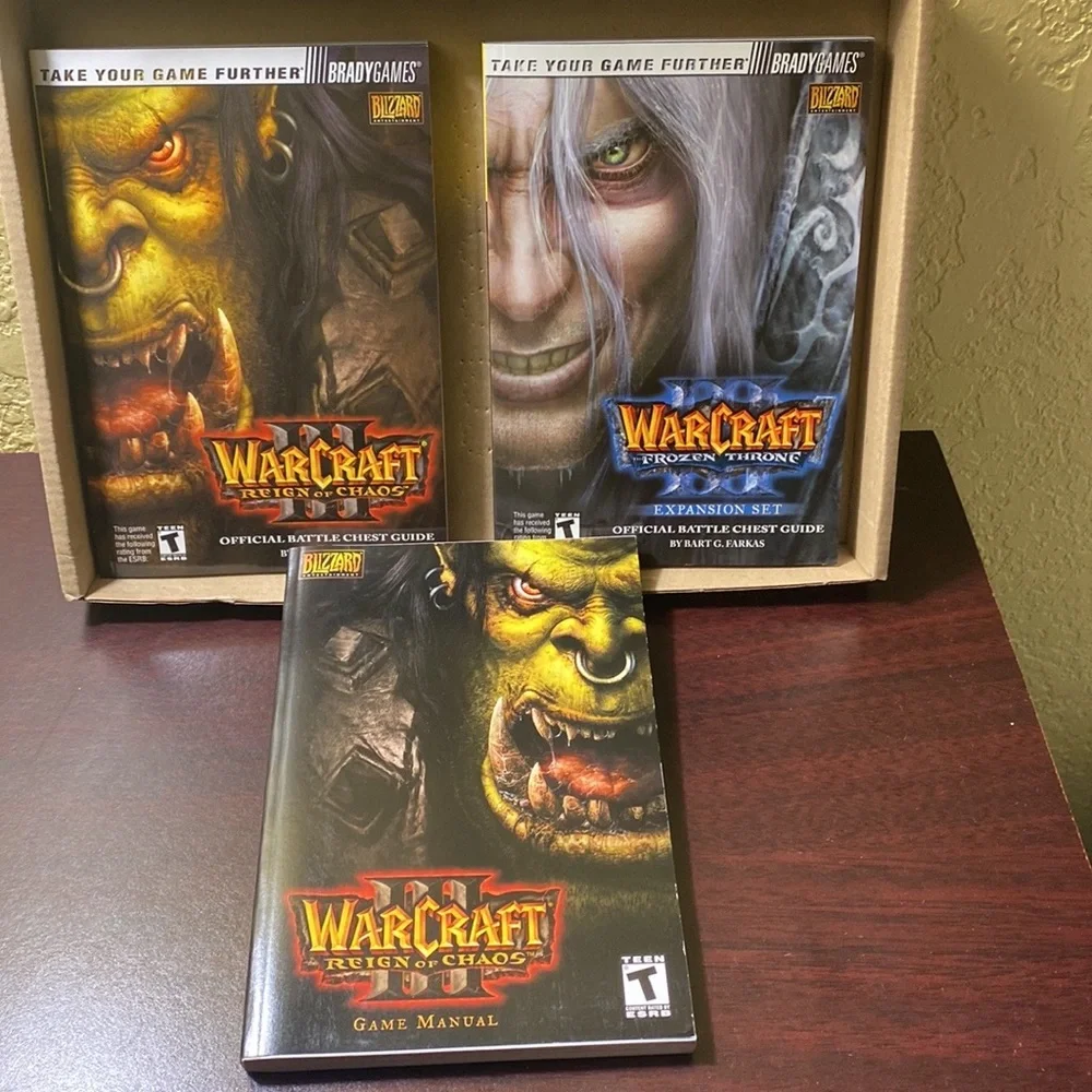 Blizzard Entertainment Warcraft III Battle Chest Games and Manuals